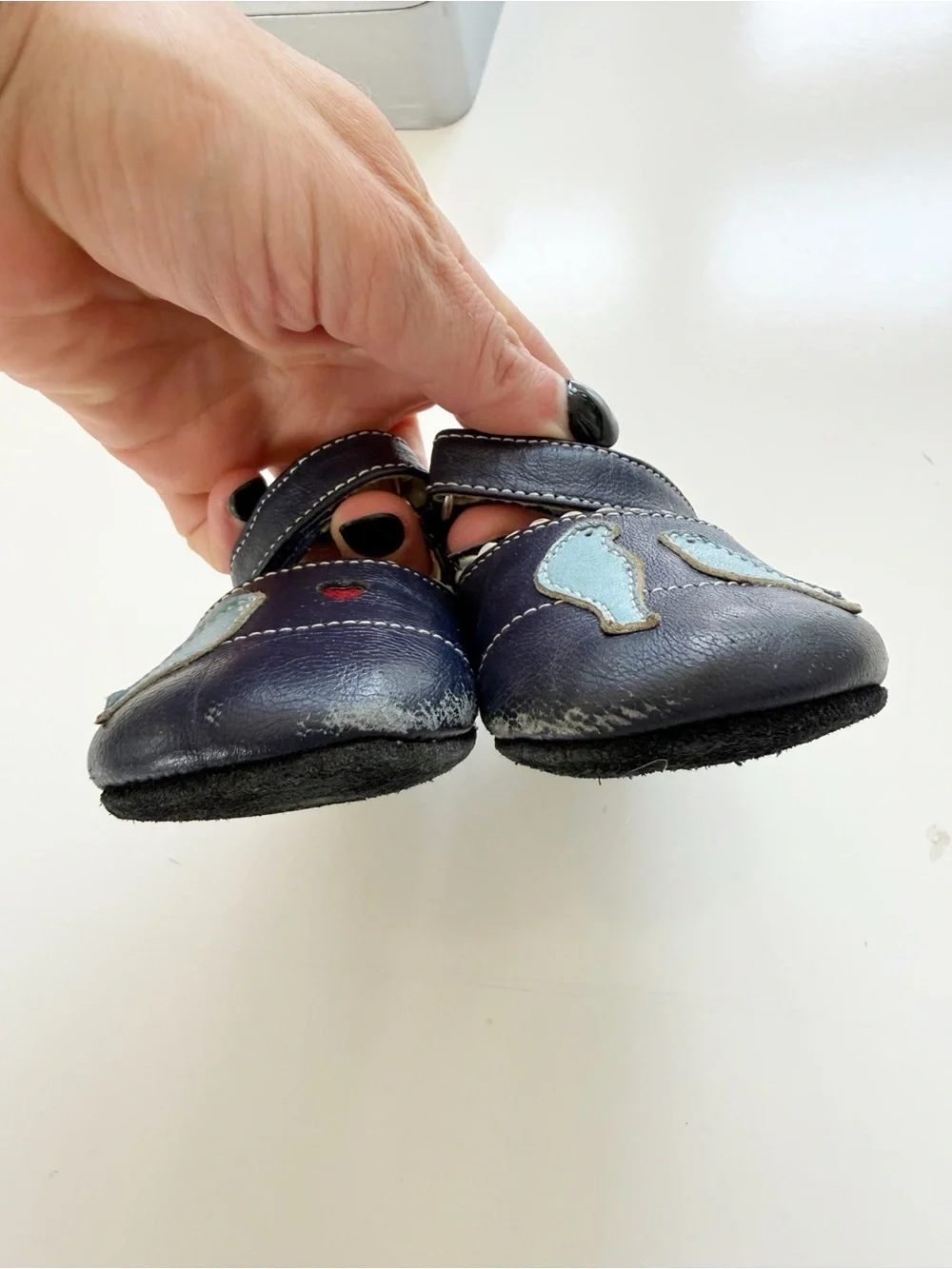 See Kai Run  Kalea Navy Mary Jane’s with Birds Size 6-9M
